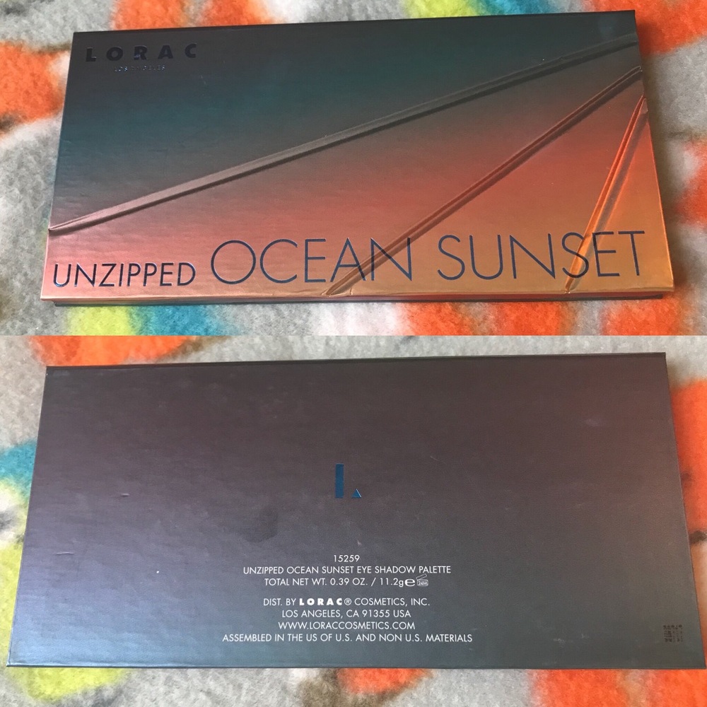 Lorac Sunset palette